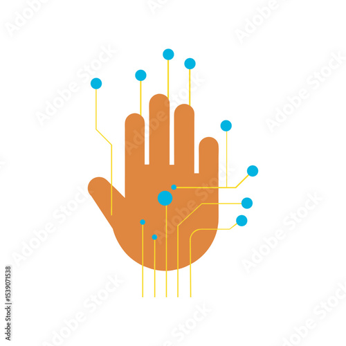 Ai And Human Partnership Concept
