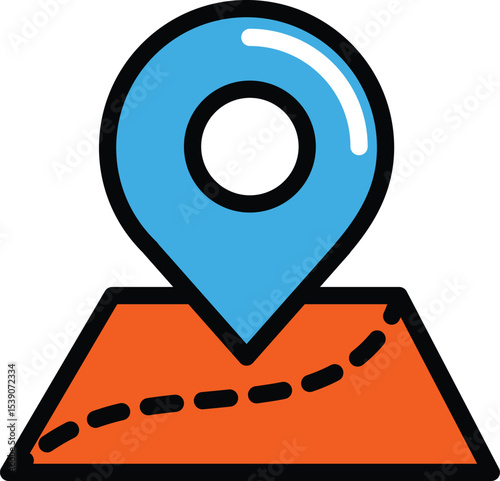 Single high resolution icon for web and print