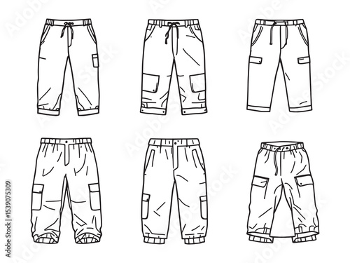 raincoat simple line art