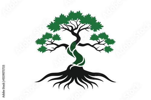 Majestic Bonsai Tree Symbol of Resilience, Growth, and Balance