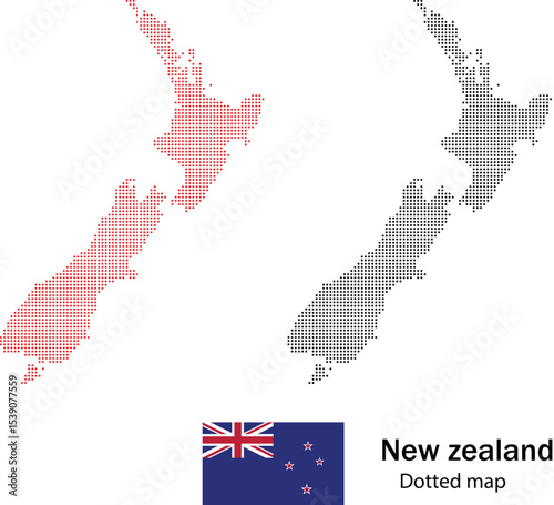 New Zealand Dotted Map
Pixel Map of New Zealand
Geometric New Zealand Outline
New Zealand Territory Map in Dots
Red and Black Dotted Maps of New Zealand
