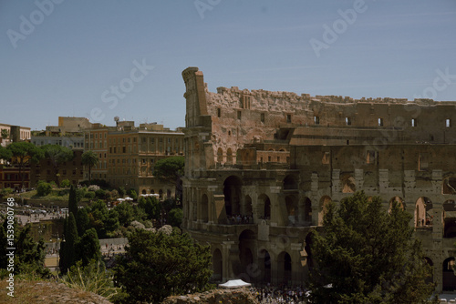the coliseum in rome italy