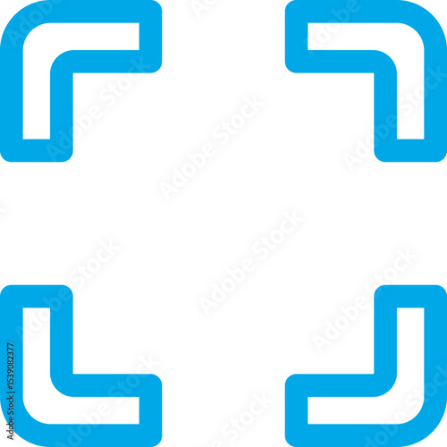 Full screen single icon vector illustration