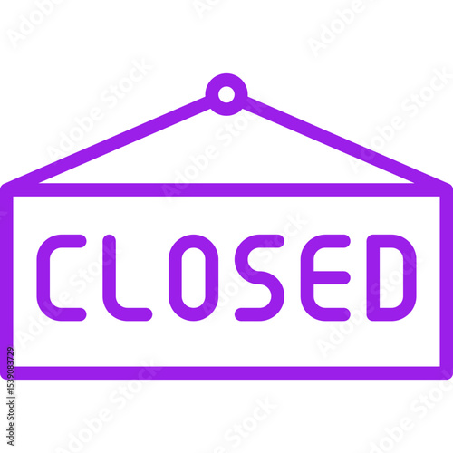 Close single icon vector illustration