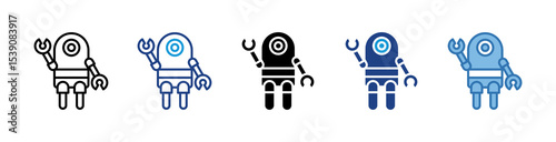Robot Helper Icon