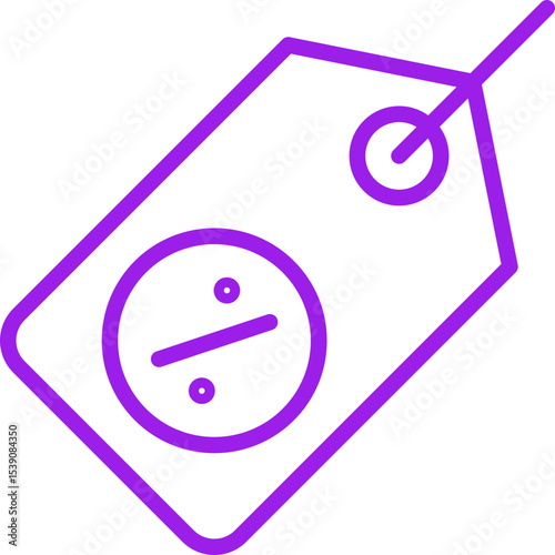 Tags single icon vector illustration