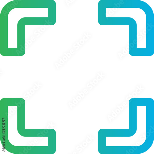 Full screen single icon vector illustration