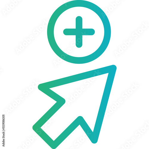 Add button single icon vector illustration