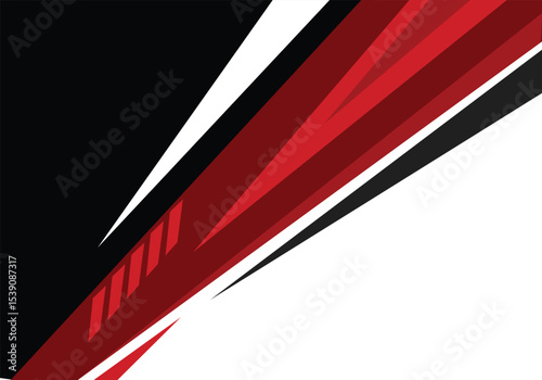 Dynamic multicoloured backdrop featuring jagged spikes and chaotic zigzag patterns