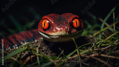 Serpent Eyes in the Shadows photo