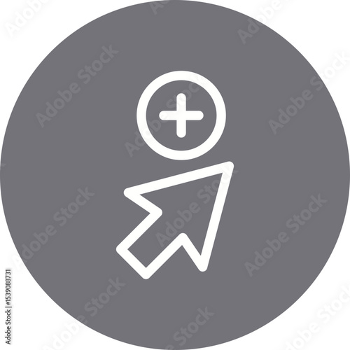 Add button single icon vector illustration