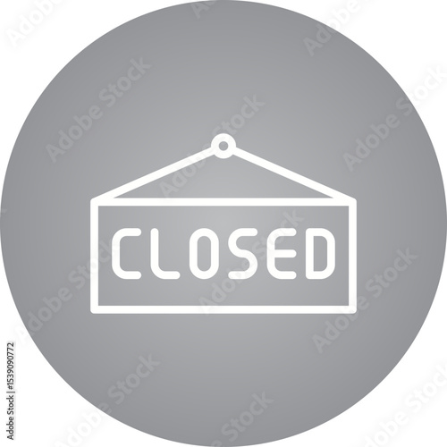 Close single icon vector illustration