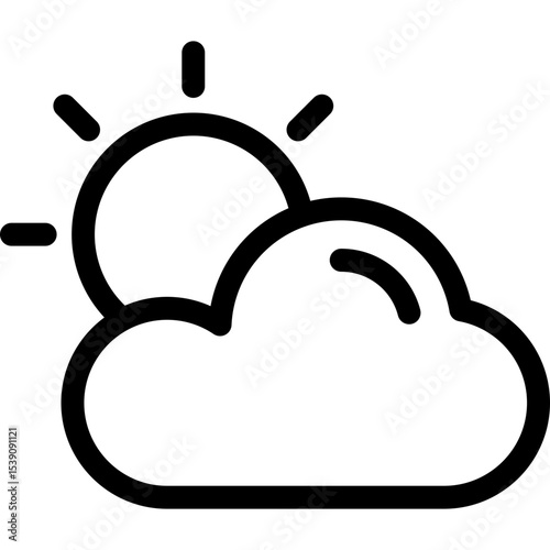 Sun single icon vector illustration