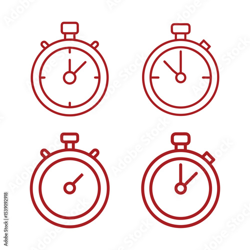 stopwatch vector illustration