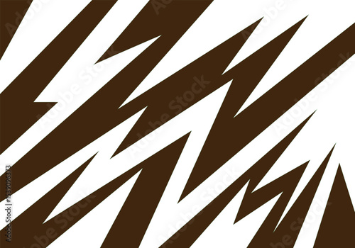 Vibrant abstract background with sharp geometric spikes and energetic zigzag lines.