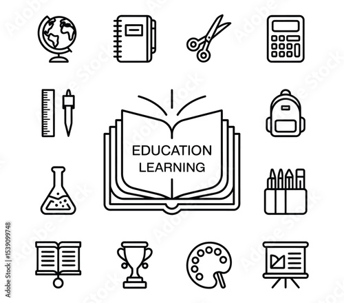 science and education icons
