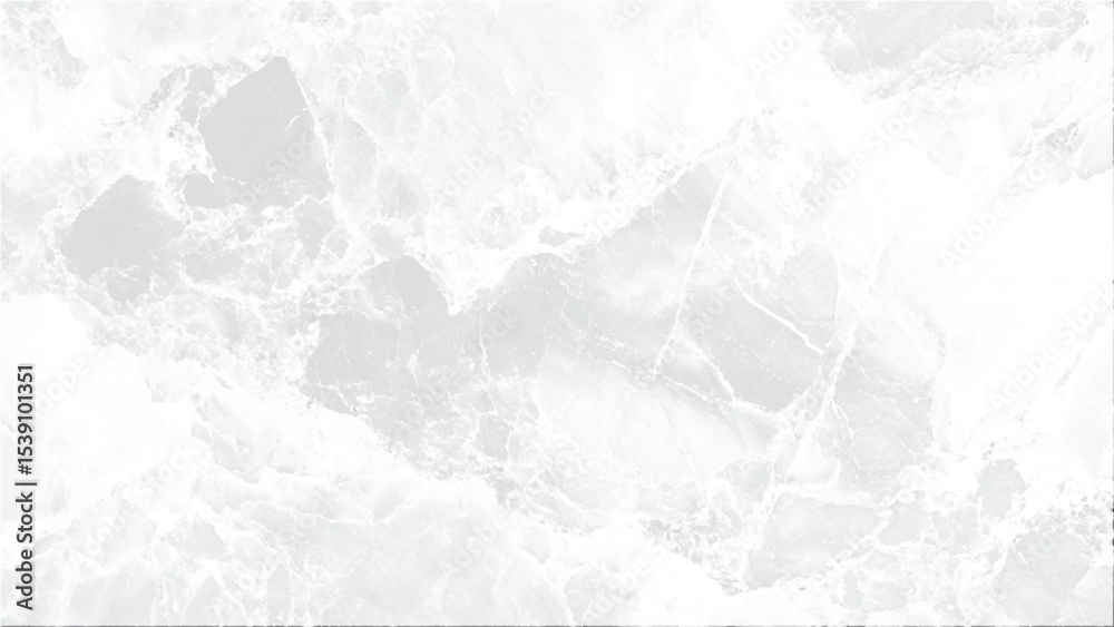 Fototapeta premium Grey brush paint limestone texture background in white light marble wall paper. Back wide concrete stone table top view floor plaster pattern granite bacground surface seamless cement wide panorama.