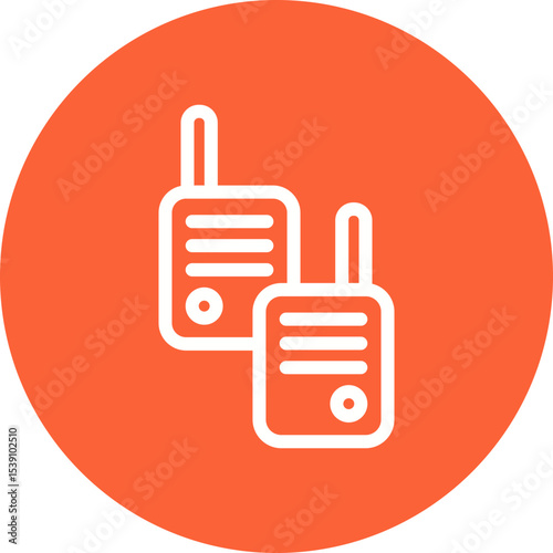 Radio single icon vector illustration