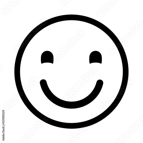 White Smiling Face