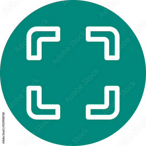 Full screen single icon vector illustration