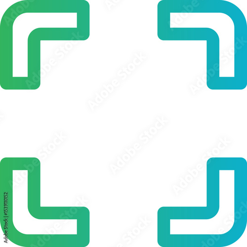 Full screen single icon vector illustration