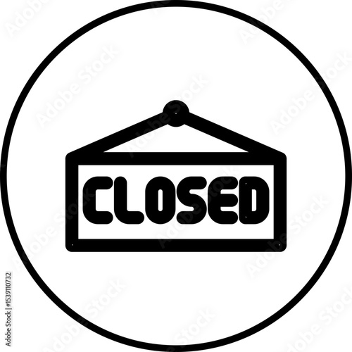 Close single icon vector illustration