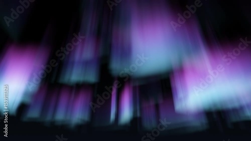 Aurora Borealis Spinning Northern Lights Purple Pink