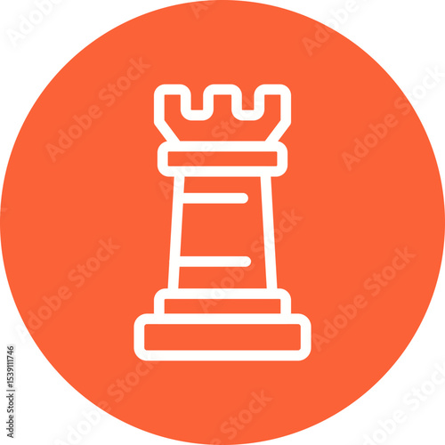 King single icon vector illustration