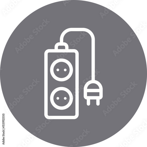Extetntion single icon vector illustration