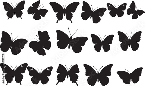 Butterfly Silhouettes
