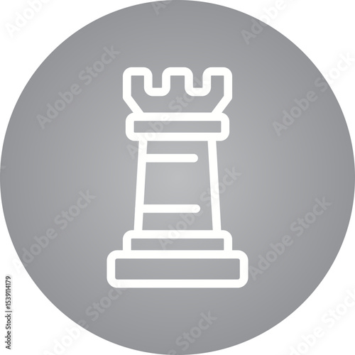 King single icon vector illustration