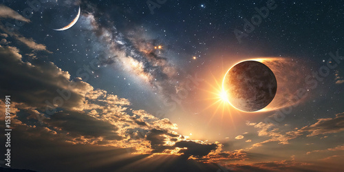 sun and moon