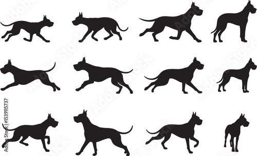 Great Dane Silhouettes