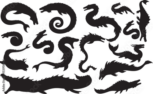 Leviathan Silhouettes
