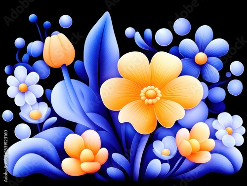 Vibrant floral arrangement