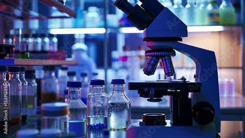 Science Equipment on Table