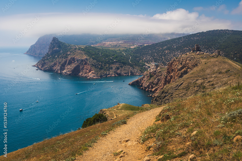 Fototapeta premium View to Balaklava settlement