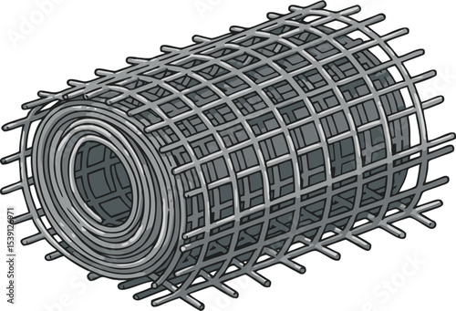 Rolled Metal Mesh Construction Material