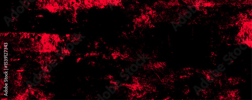Distressed red grunge texture on a dark background, vector. Distressed rough grunge texture surface red color. Fire & brimstone Abstract red grunge reflection of neon cumulus clouds smoke exploding.	
