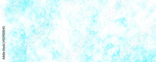 Abstract watercolor frosted blue iced background. Blue paper background with marbled vintage texture. Blue and white color frozen ice surface background. Frozen arctic Ice textured design.	