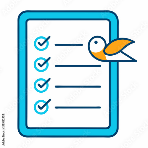 Automated task verification using an AI agent with a checklist interface