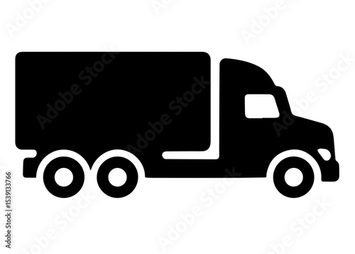 vector truck icon