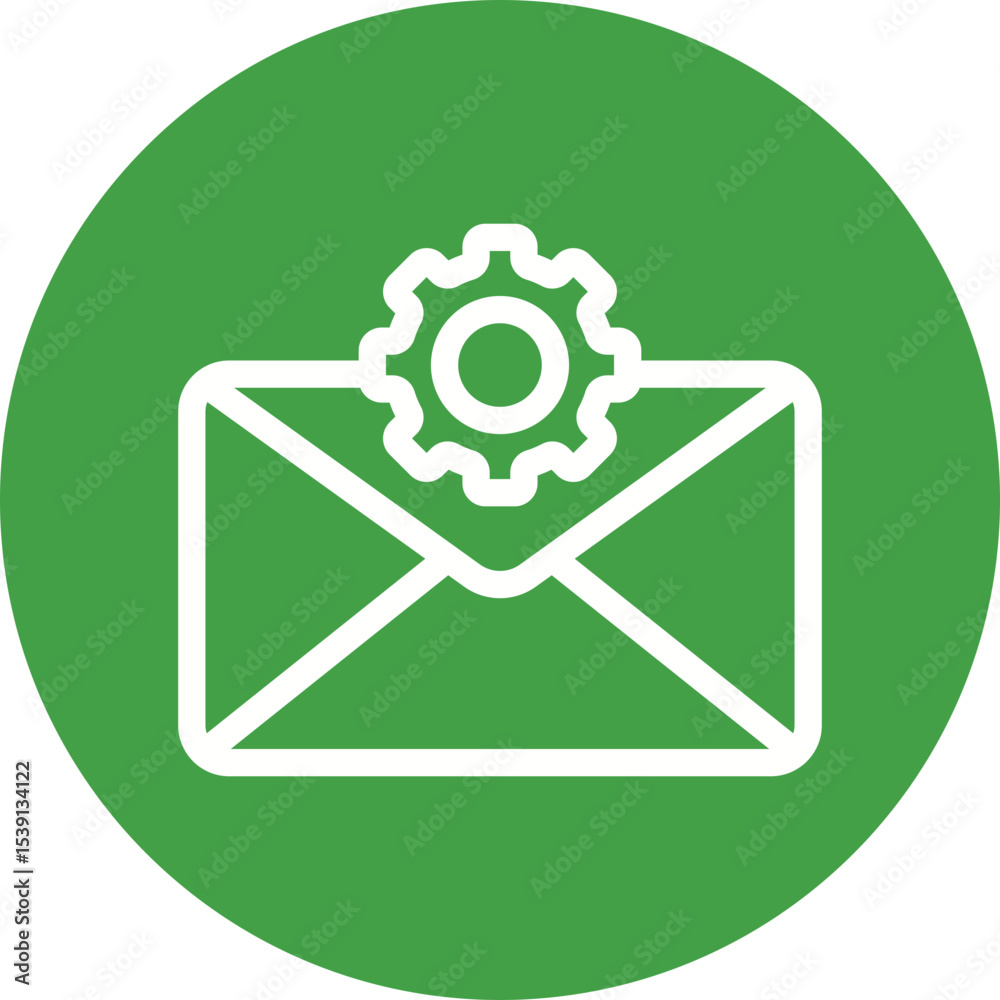 Obraz premium Email single icon vector illustration