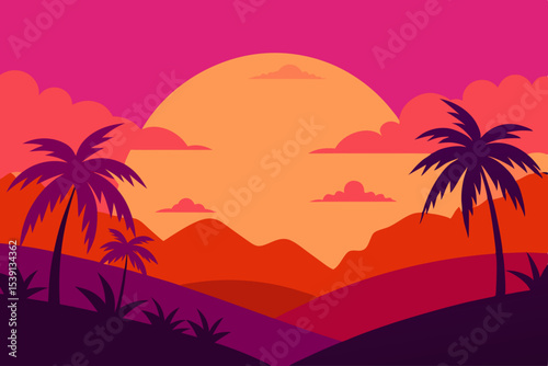 palm tree on the beach