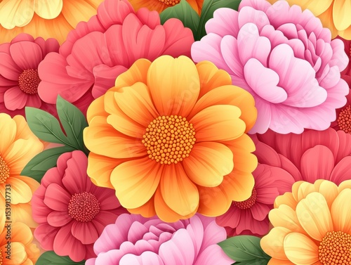 Colorful floral arrangement
