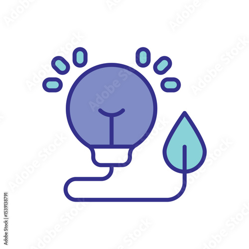 Green Energy icon vector