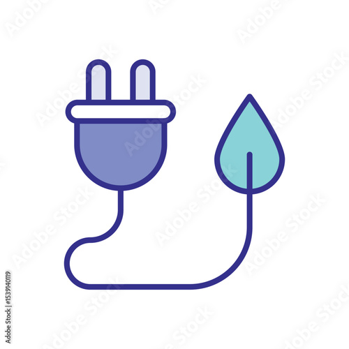 Green Energy icon vector