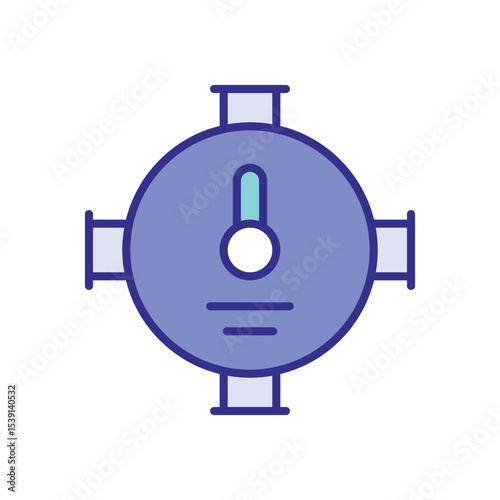 Gas icon vector
