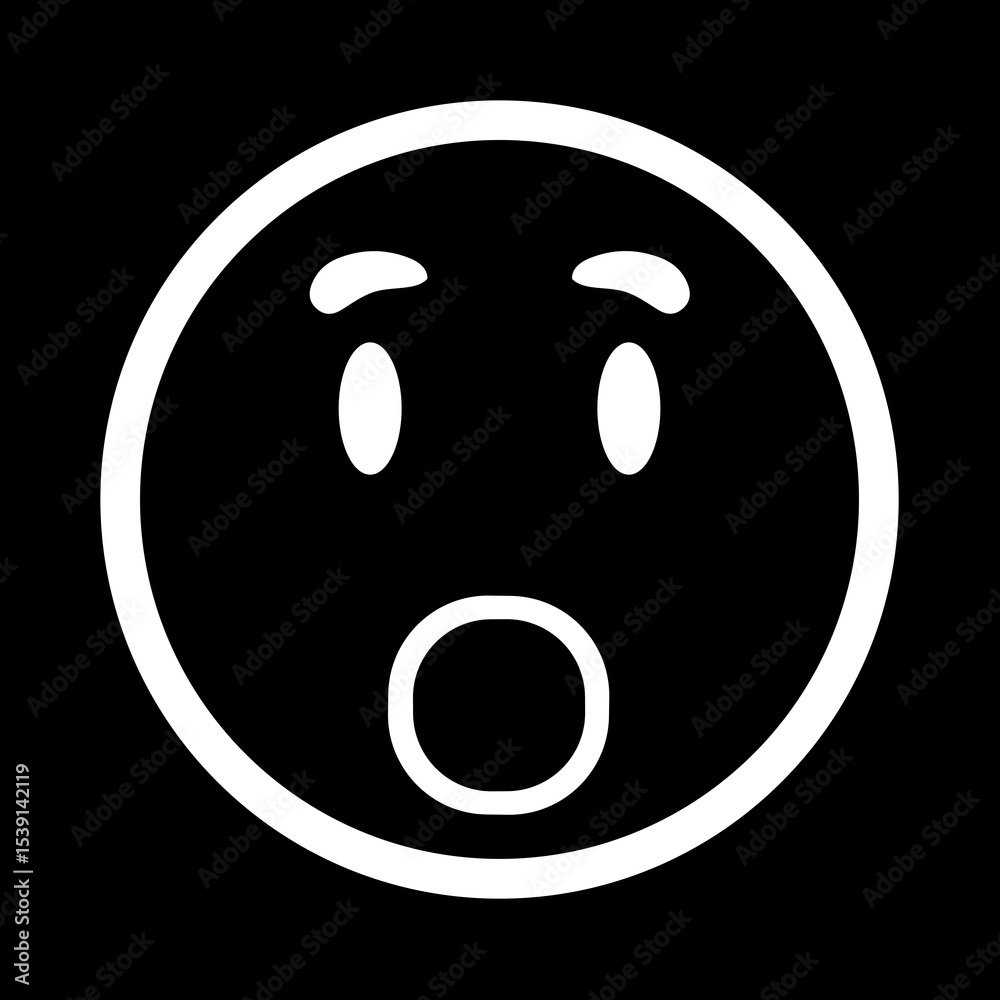 Fototapeta premium Astonished Face