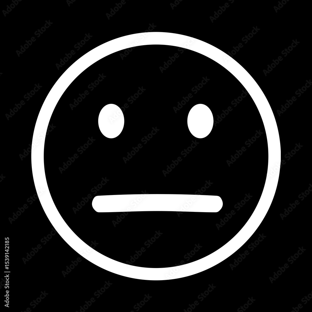 Fototapeta premium Expressionless Face